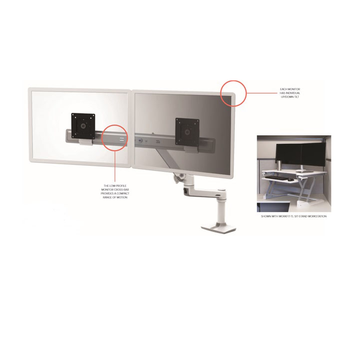 LX Desk Dual Direct arm 2